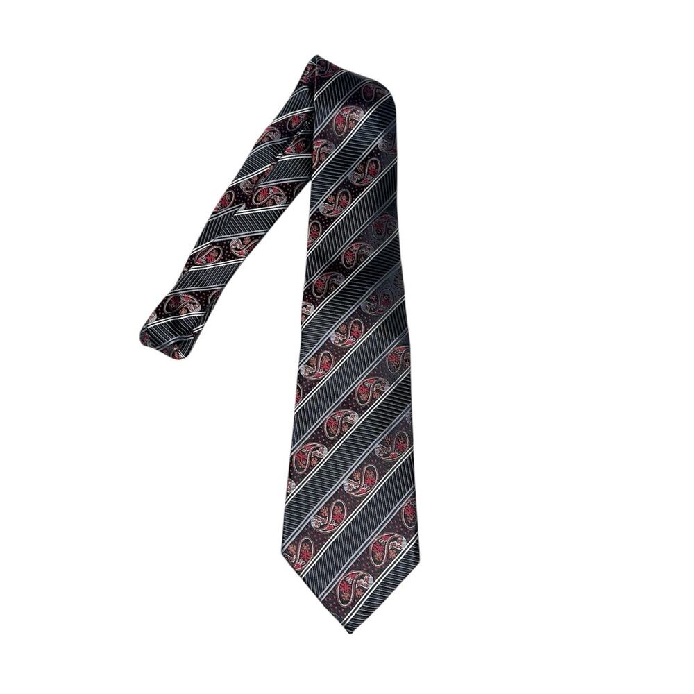 Venturi Vomo Paisley Print Tie